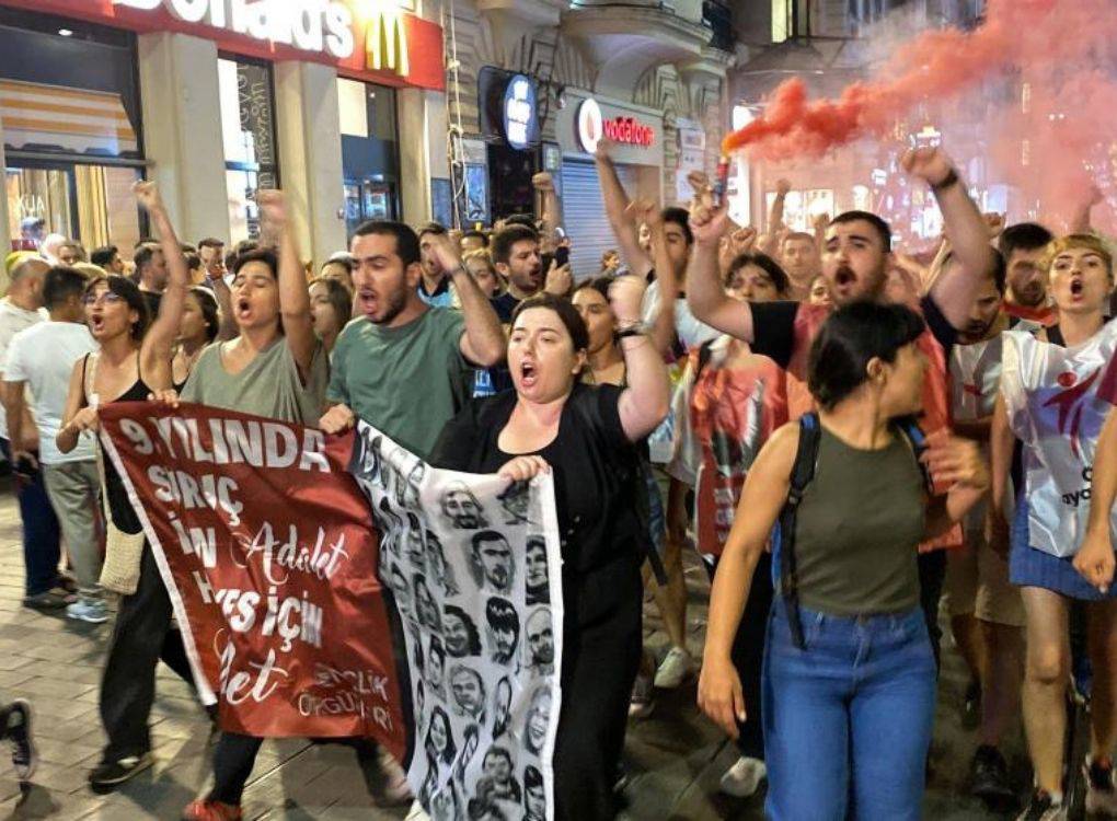 Suruç Katliamı'nda ölenler  anıldı